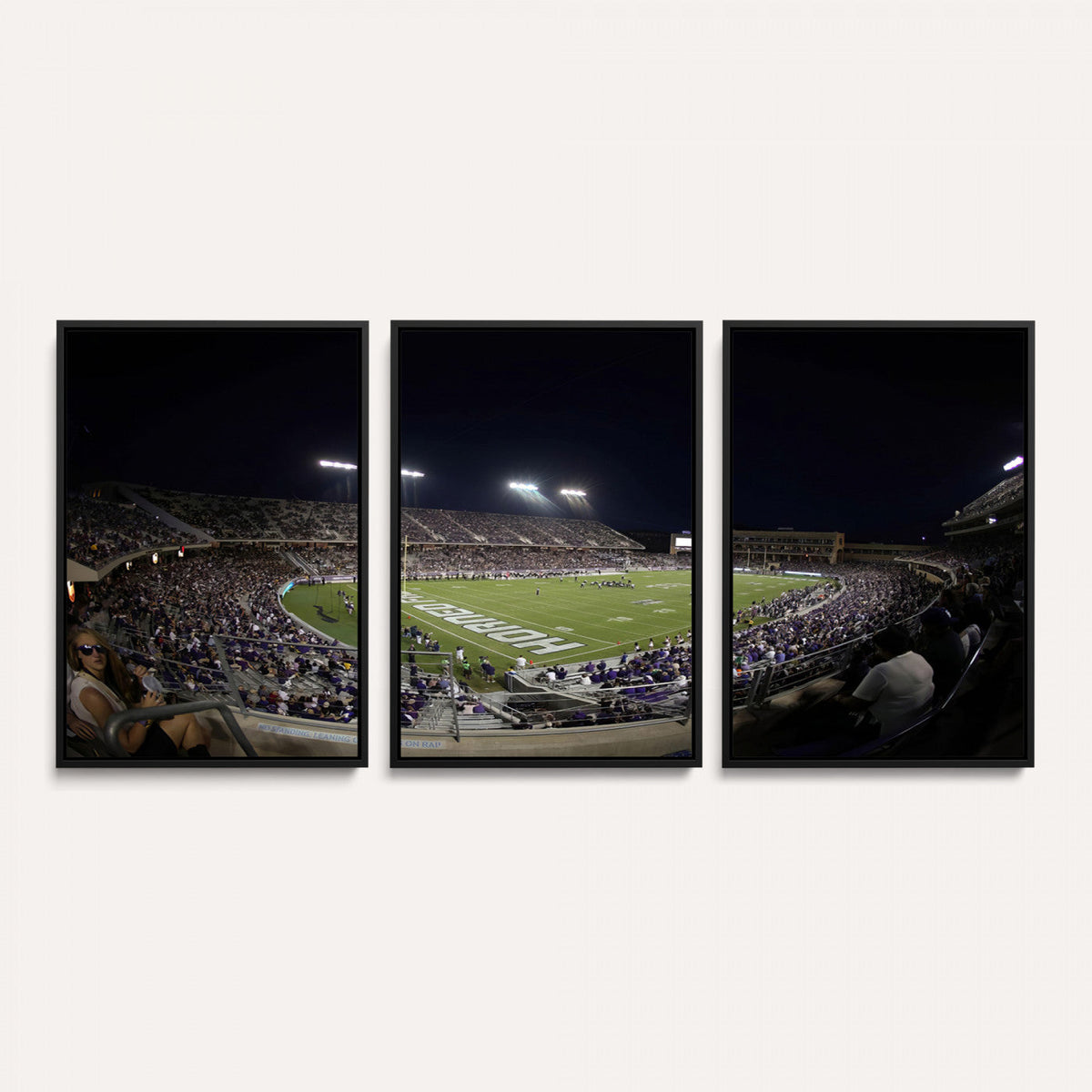 TCU Horned Frogs Football Team Print - Fort Worth Amon G.