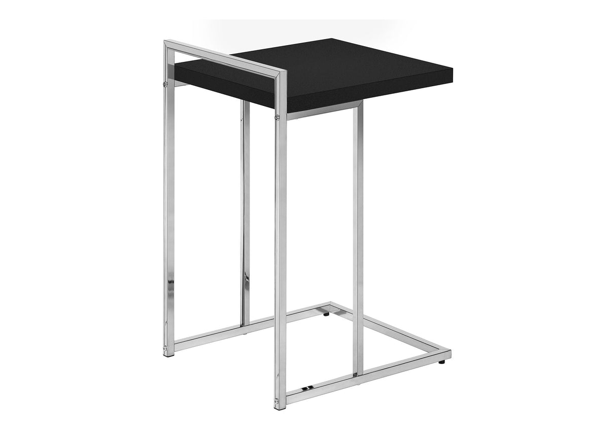Accent Table, C-Shaped, Contemporary & Modern