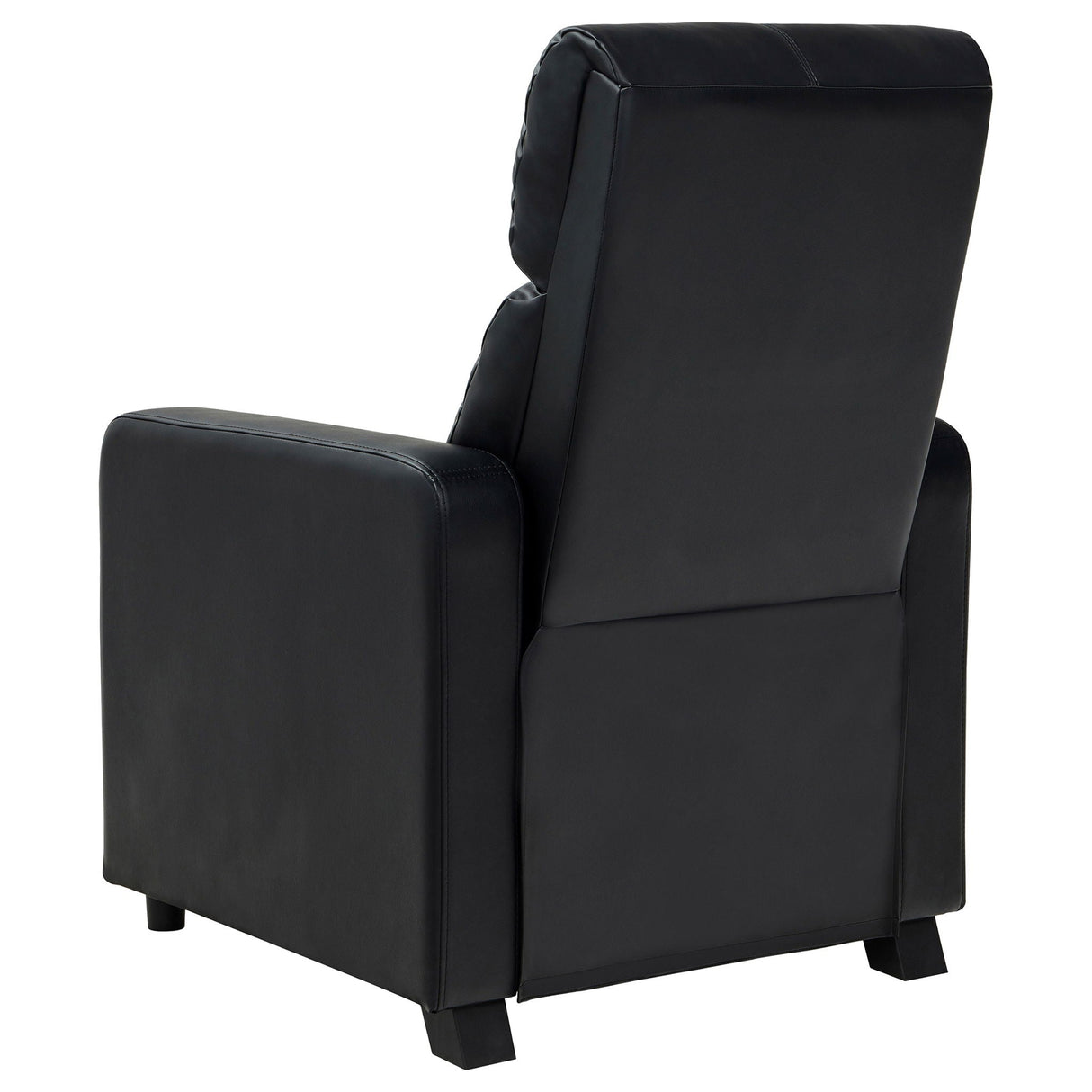 Warren - 4 Seater Home Theater With 3 Wedge Consoles - Black