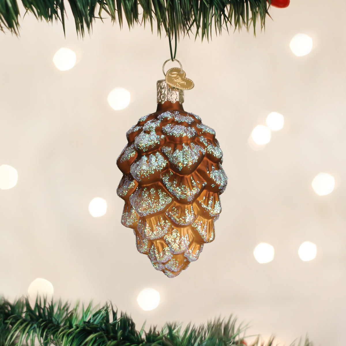Woodland Cone Ornament by Old World Christmas