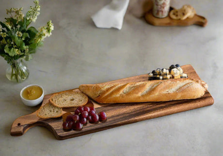 Acacia-Wood-Cutting-/-Charcuterie-Board-Long-Cutting-Board