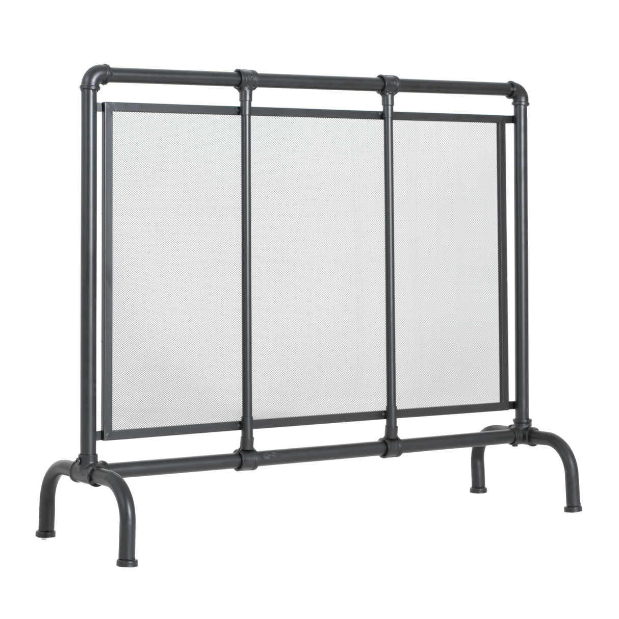 Celeste 1 Panel Iron Fireplace Screen 36" W x 29" H