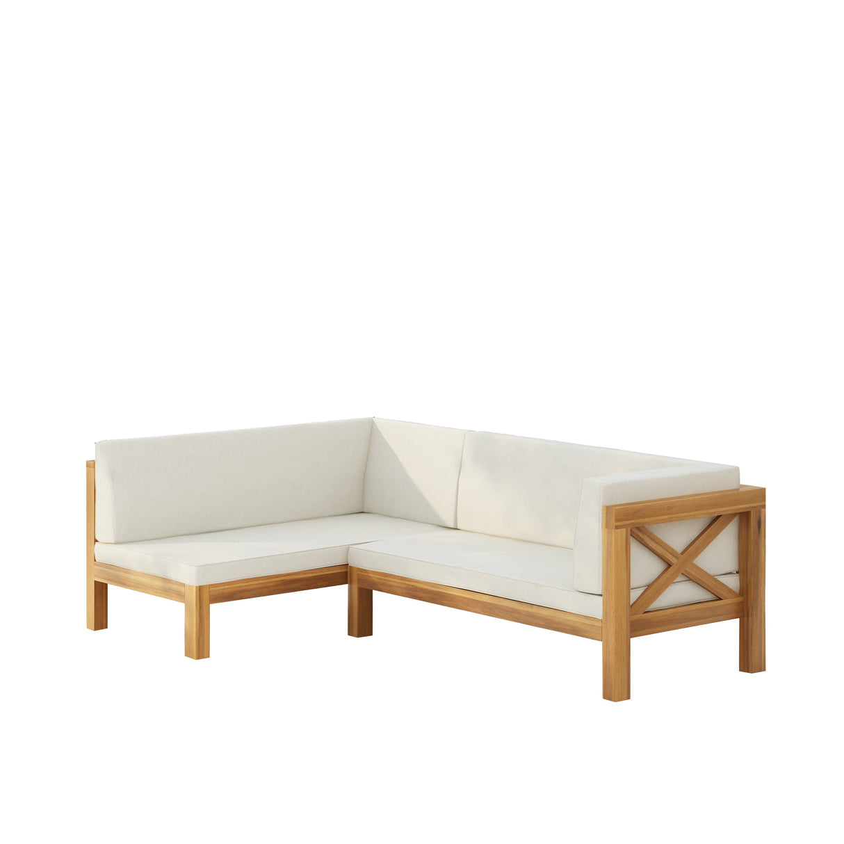 Brava X-Back Right Corner Bench Set of 2