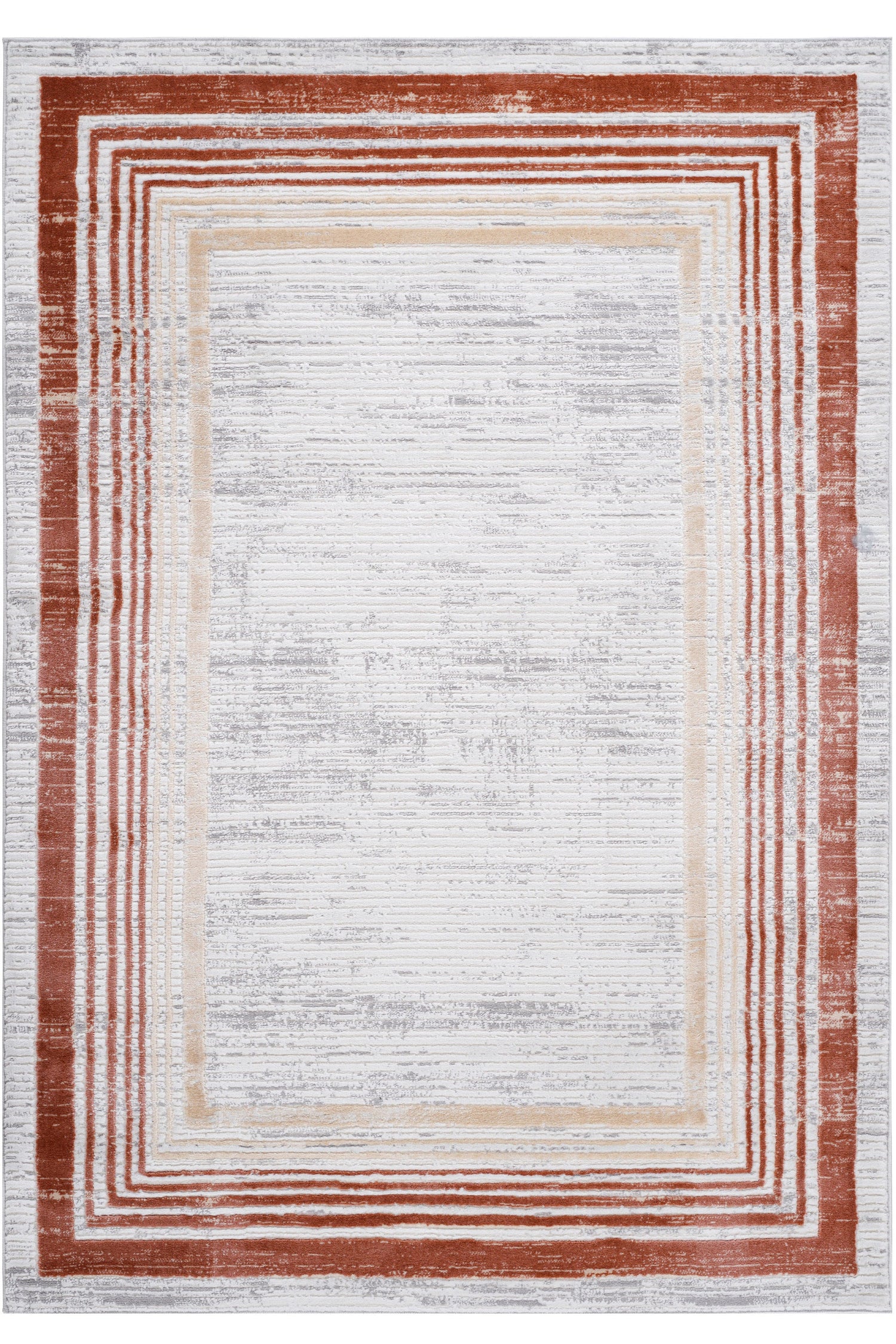 NAAR MARFI Collection Bordered Non-Shedding and Stain Resistant Area Rug