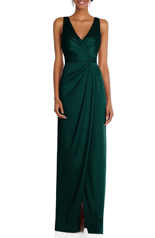 After Six Gathered Detail Formal Gown