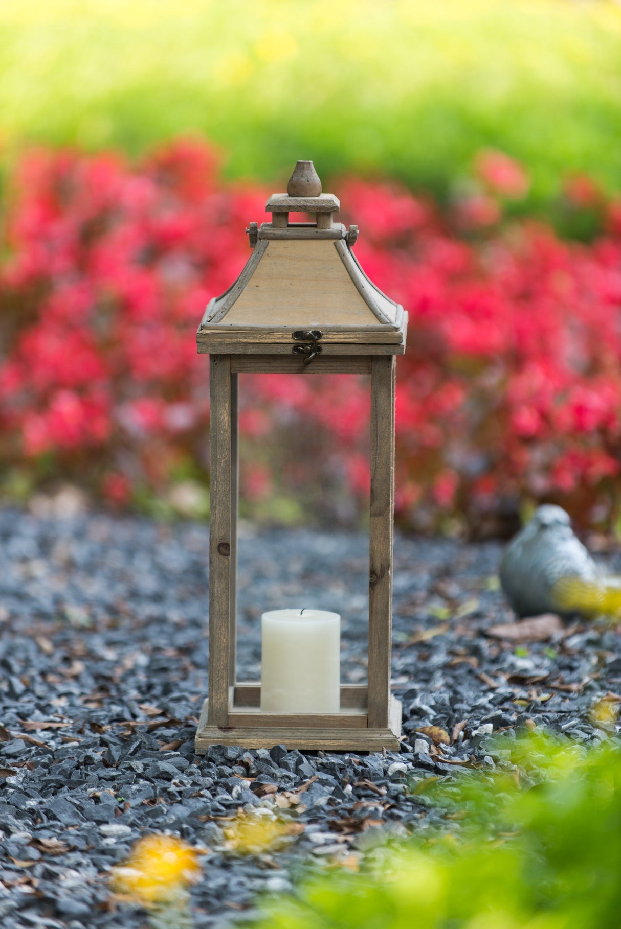 Wooden Candle Lantern Decorative, Hurricane Lantern Holder