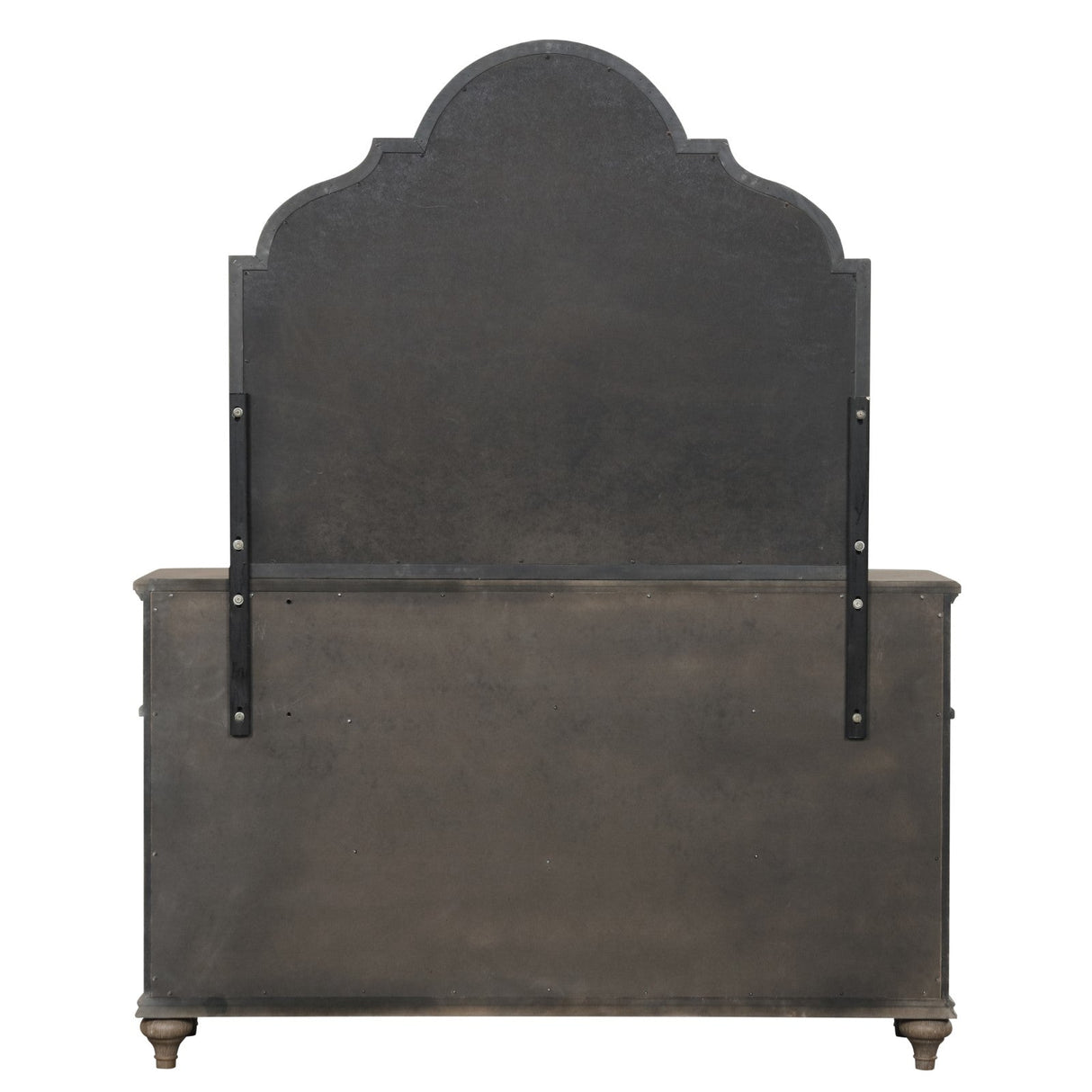 Windsor Rustic Oak Veneer 4-Drawer Dresser