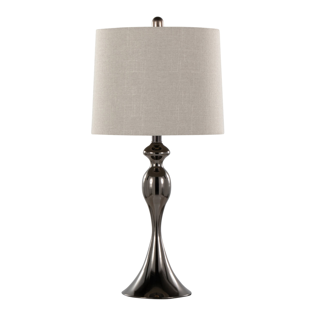 Ashland 27" Contemporary Metal Table Lamp Set of 2