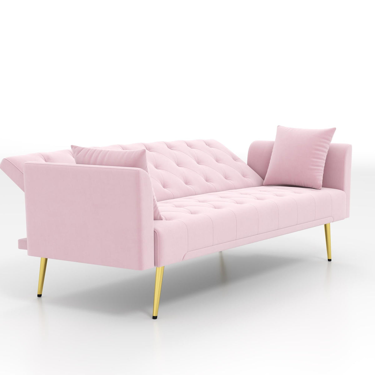 Modern Convertible 72 Inch Foldable Sleeper Sofa