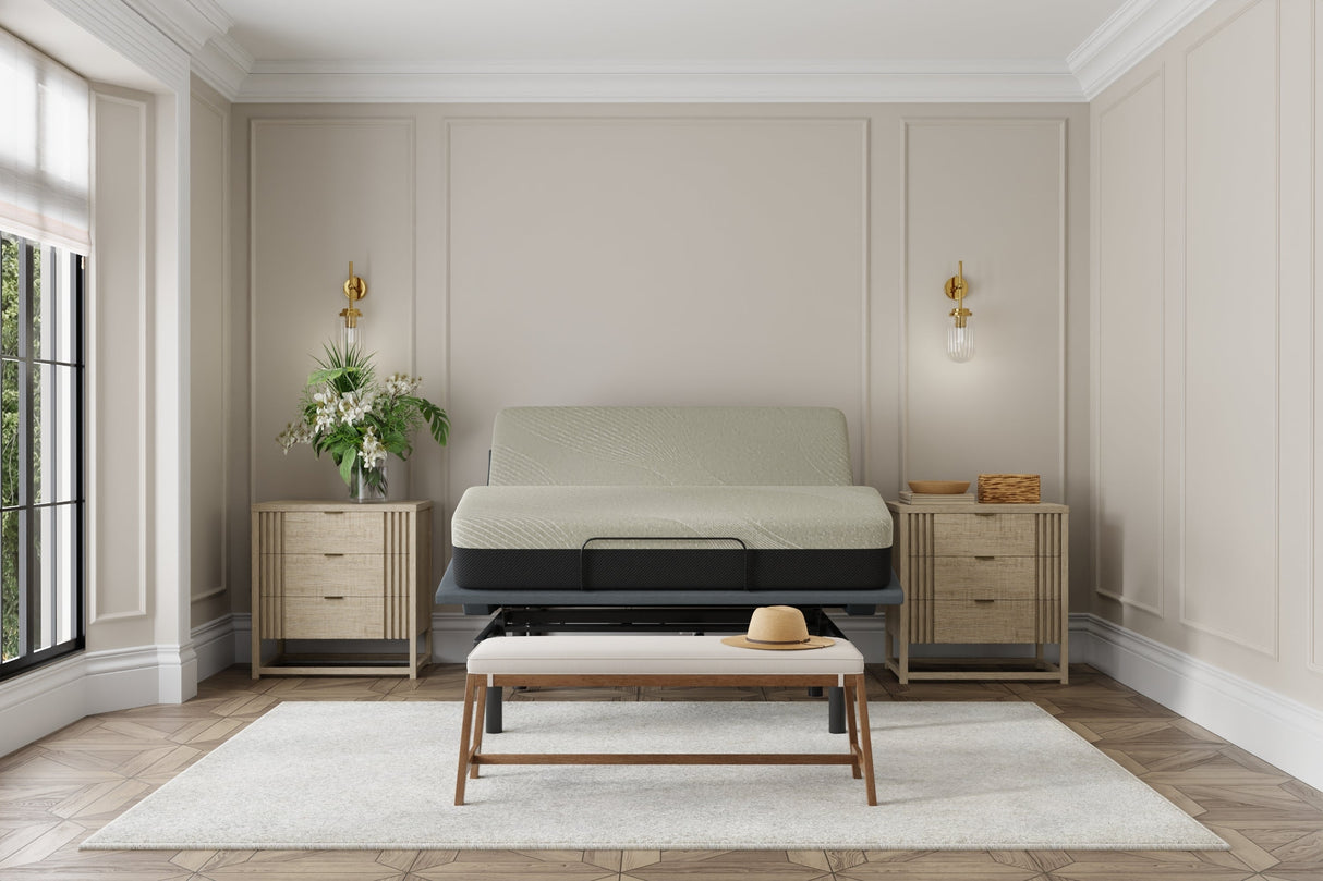 Omne sleep comfort series soft gel memory foam tight top mattress