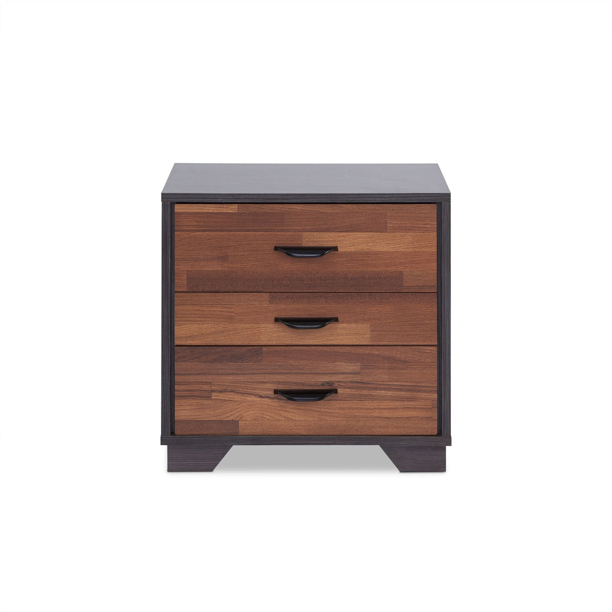 Eloy Walnut & Espresso Finish Accent Table