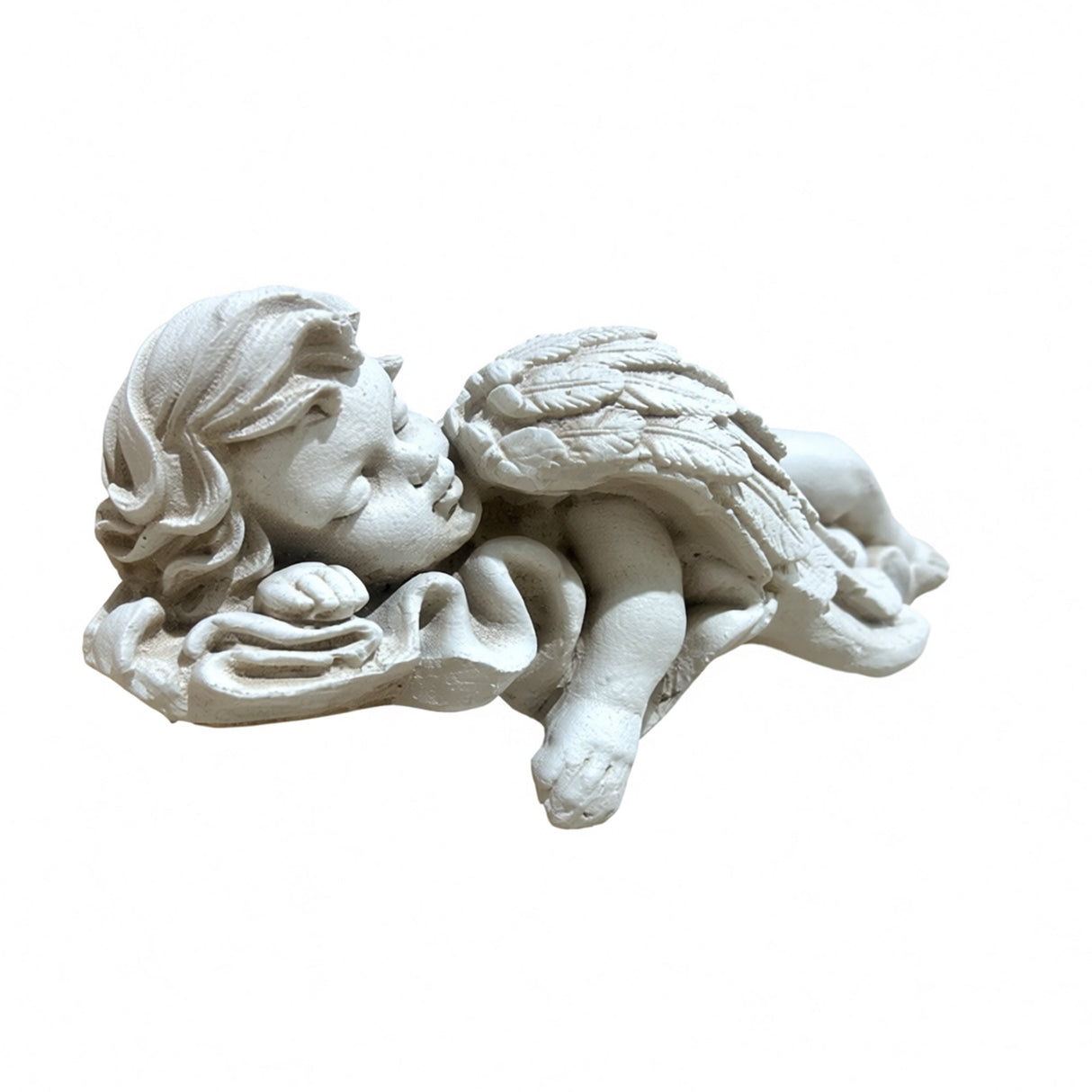 Magnesium Oxide Lying Angel Statue