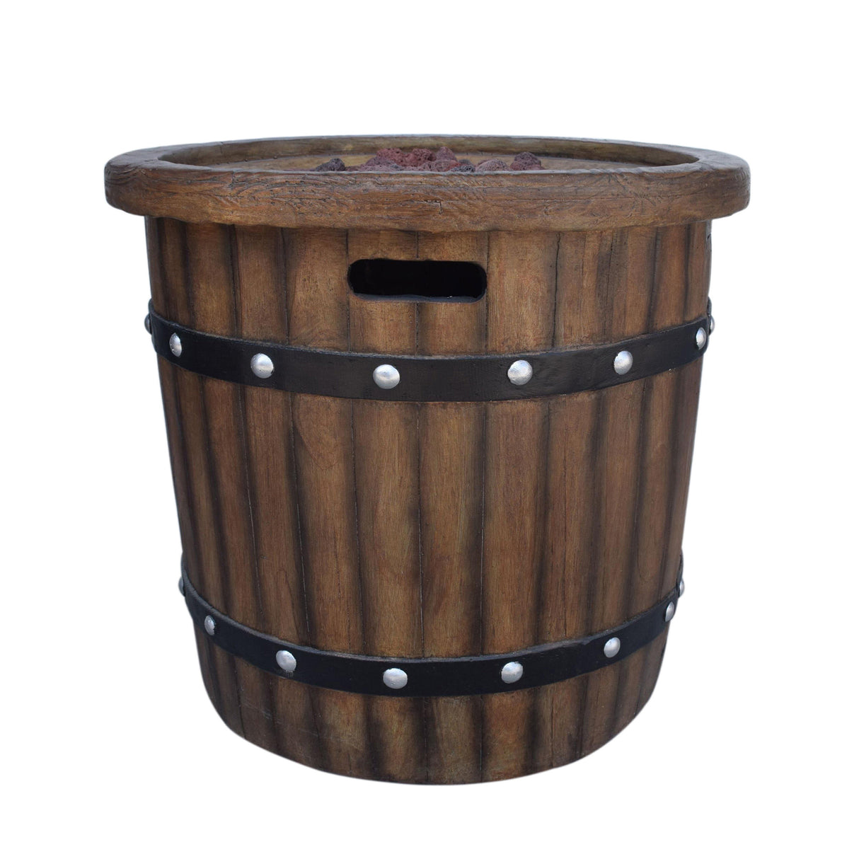 Round 25" mgo fire pit - 40 000 btu