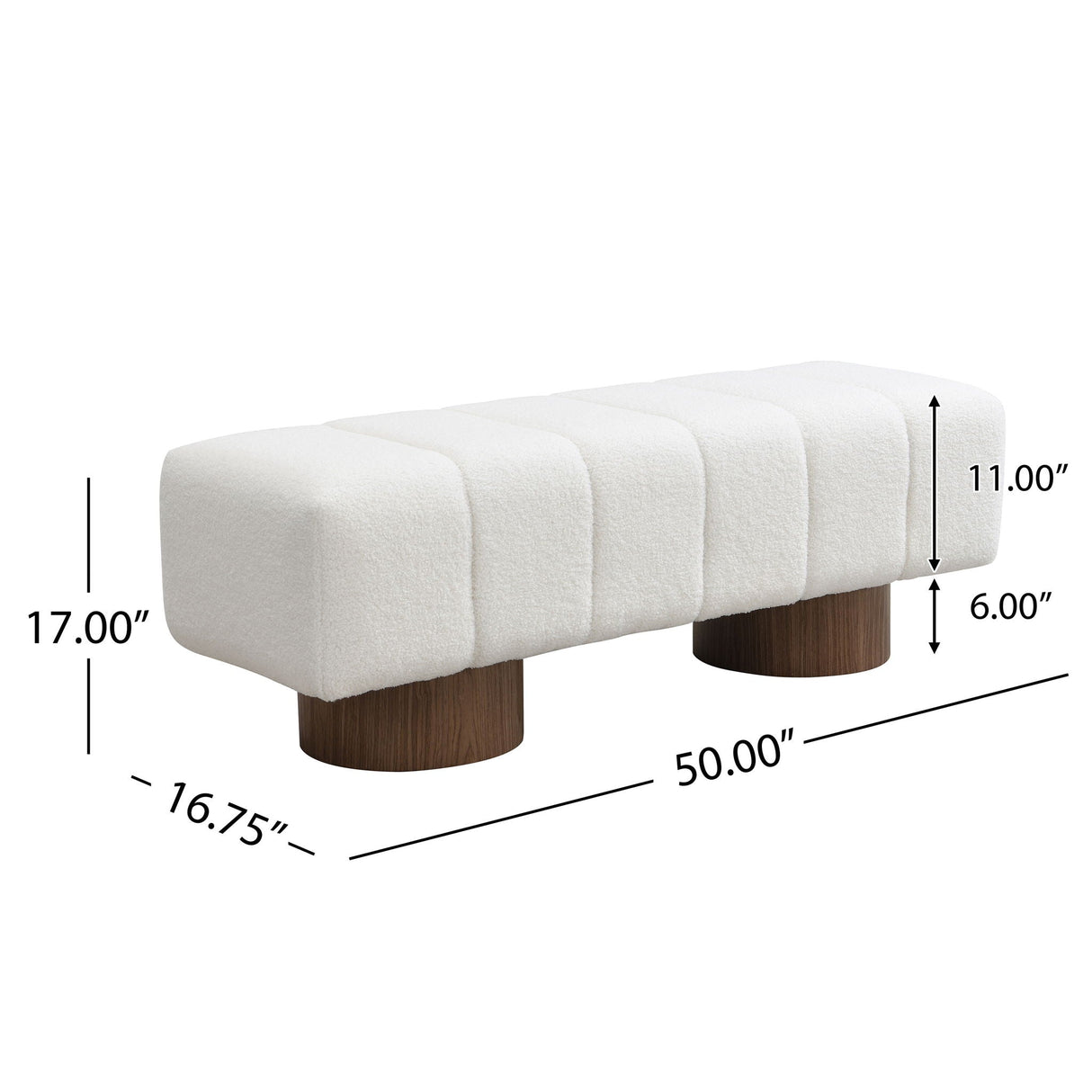 Upholstered Dining Bench for Dining Room