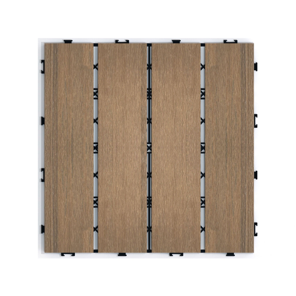 Patio Deck Tiles, Pack Of 22