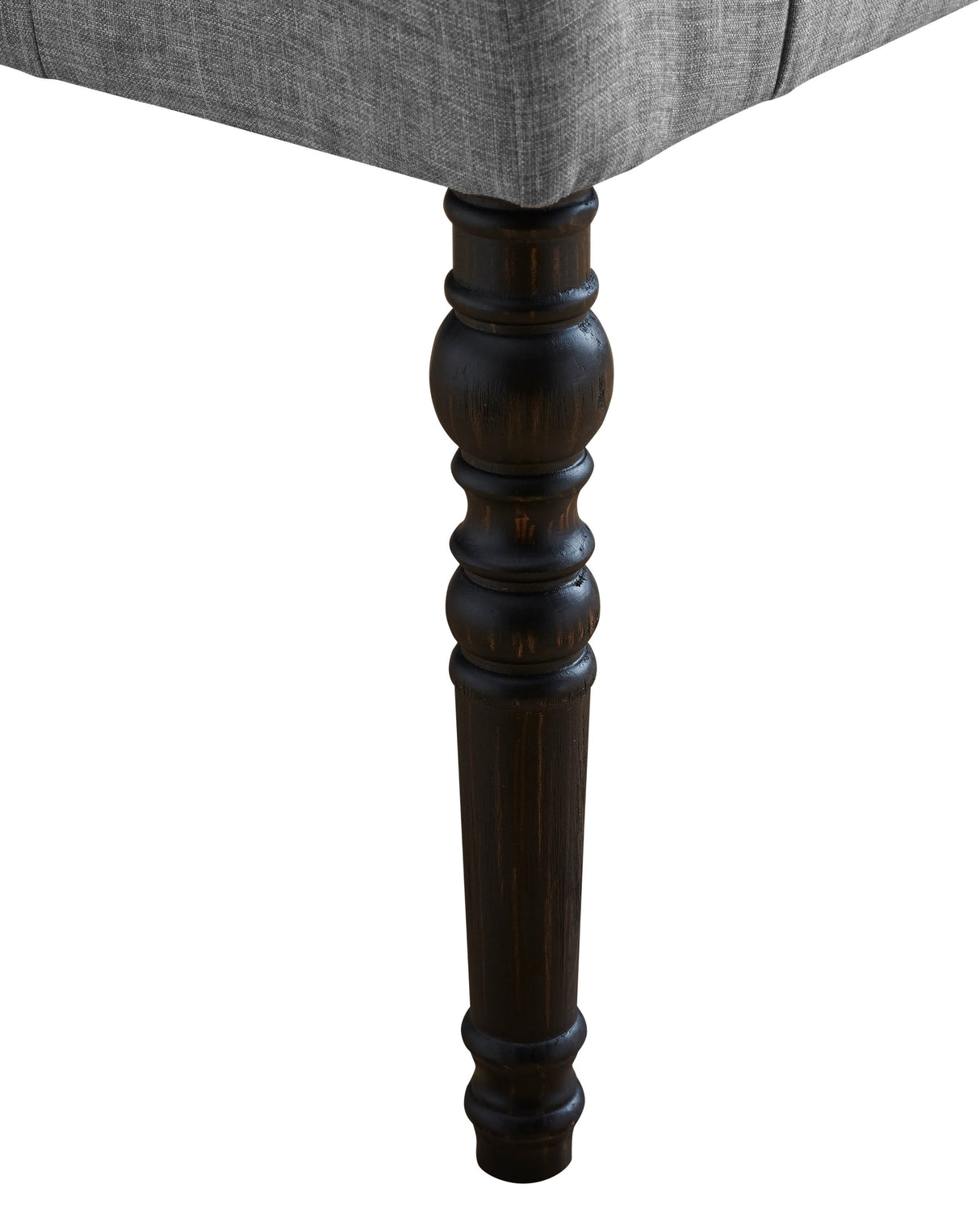 Woodland Driftwood-Finished Dining Set with Upholstered Seating