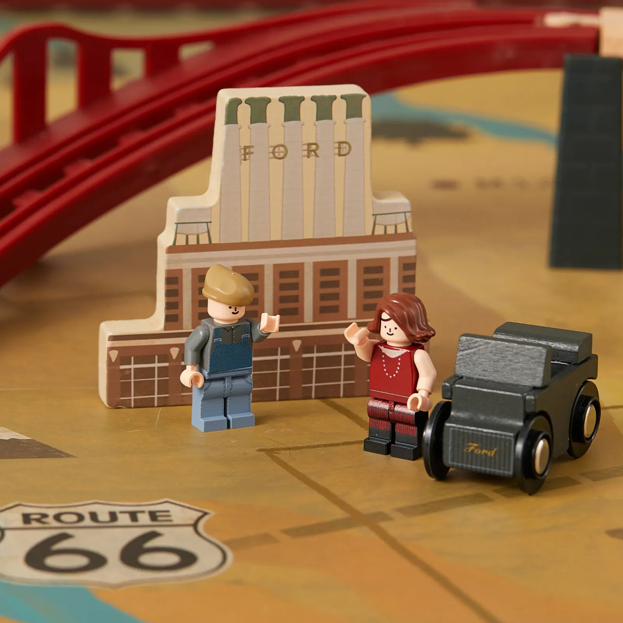 Tiny Land® 1920 Railway Adventure Train Table