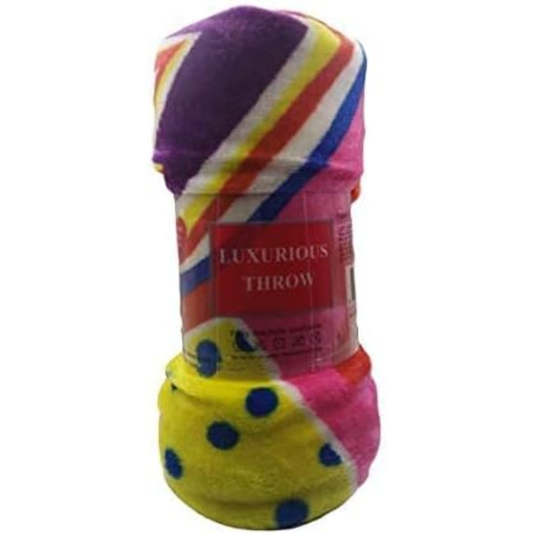 Ultra Plush Mothers Day Valentine's Day Heart-Themed Throw Blanket – Soft, Cozy, and Luxurious Fleece, 50" x 60"