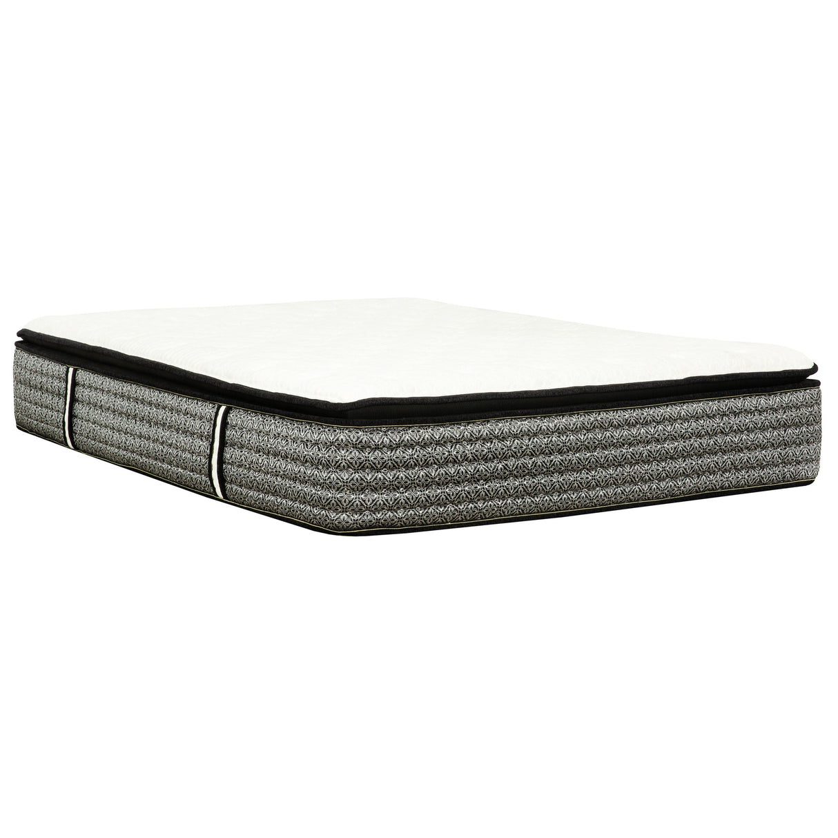 14" Premium Hybrid Mattress In A Box Plush Gel Memory Foam Top With Cooling Technology - Gray / White - Queen