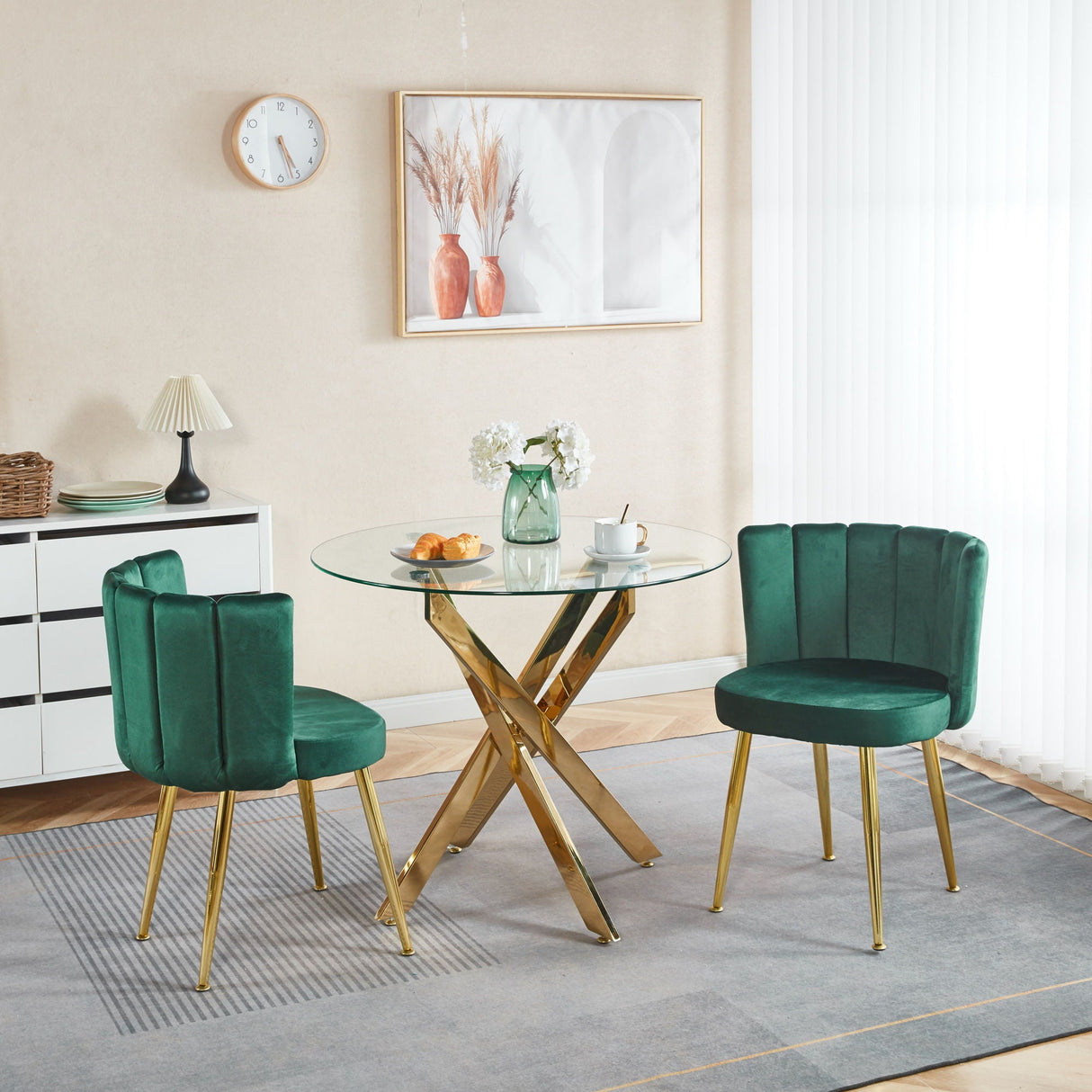 Ergonomic Dining Chair (Set of 2)
