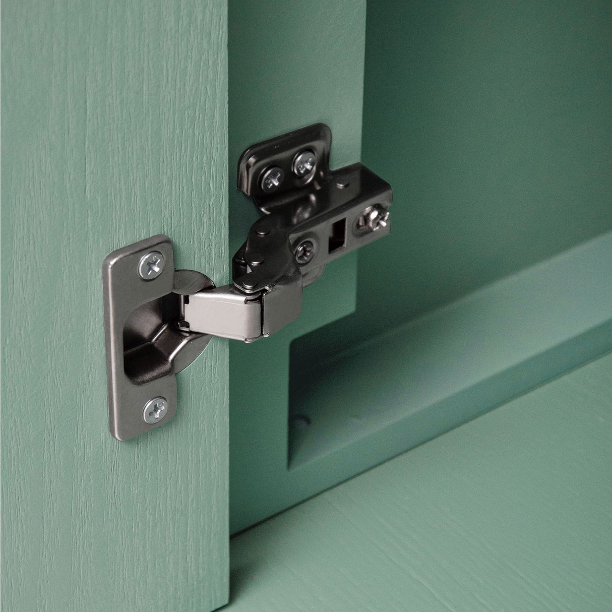 Modern Hollow-Carved 2-Door Accent Cabinet Sideboard Buffet