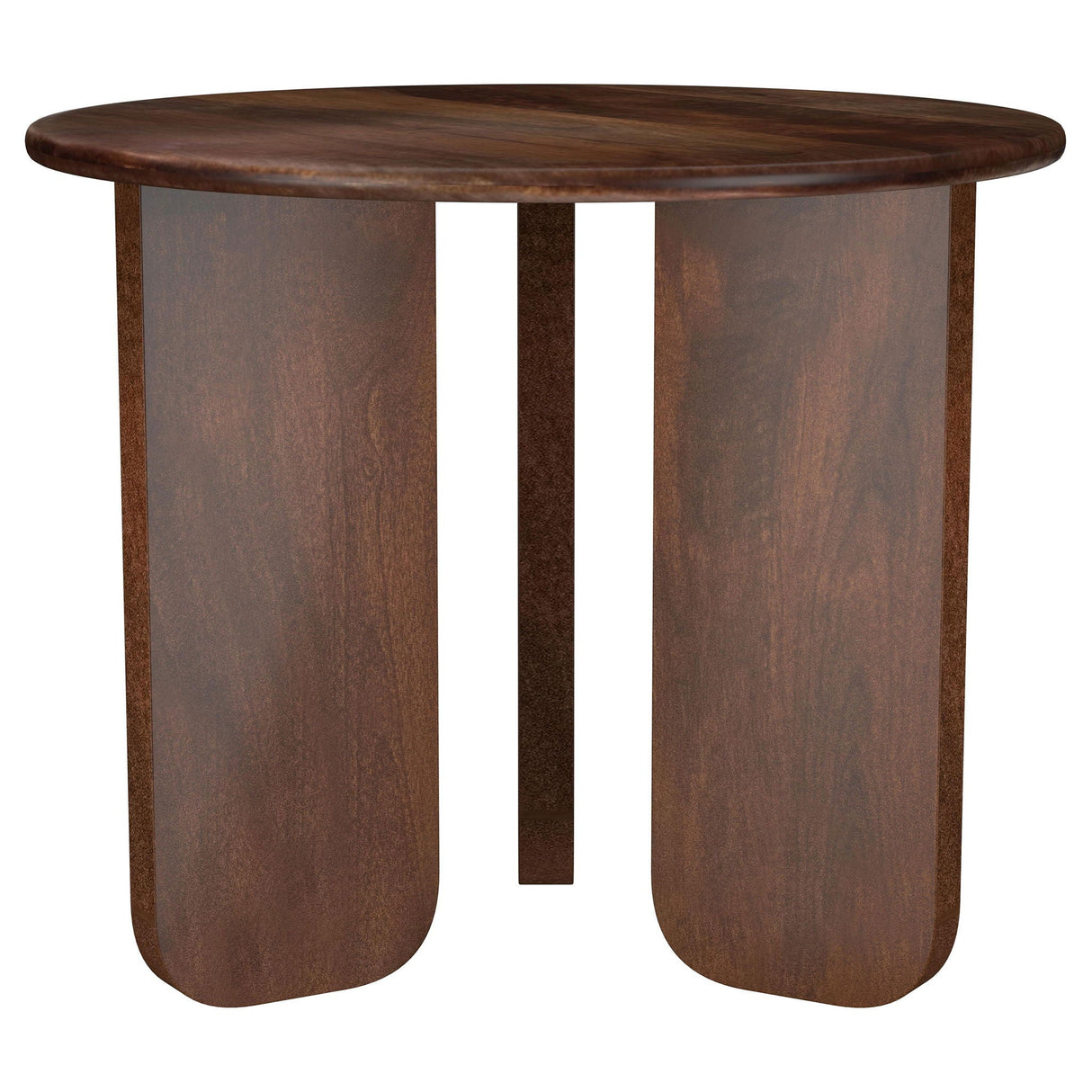 Columbo - 3 Piece Coffee And End Table Set With Round Tops - Brown