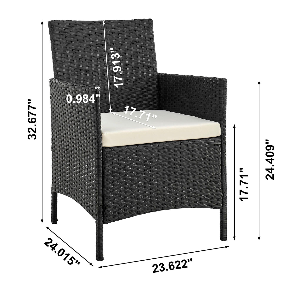 Imperia - 4 Piece Outdoor Conversation Set