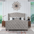 The-Eldhavn™-Nailhead-Upholstered-Bedframe-King-Beds-&-Bed-Frames