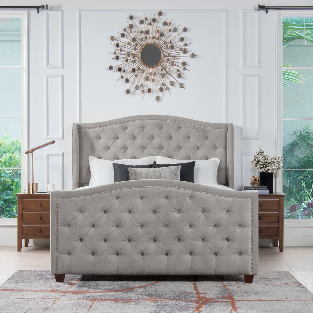 The-Eldhavn™-Nailhead-Upholstered-Bedframe-King-Beds-&-Bed-Frames