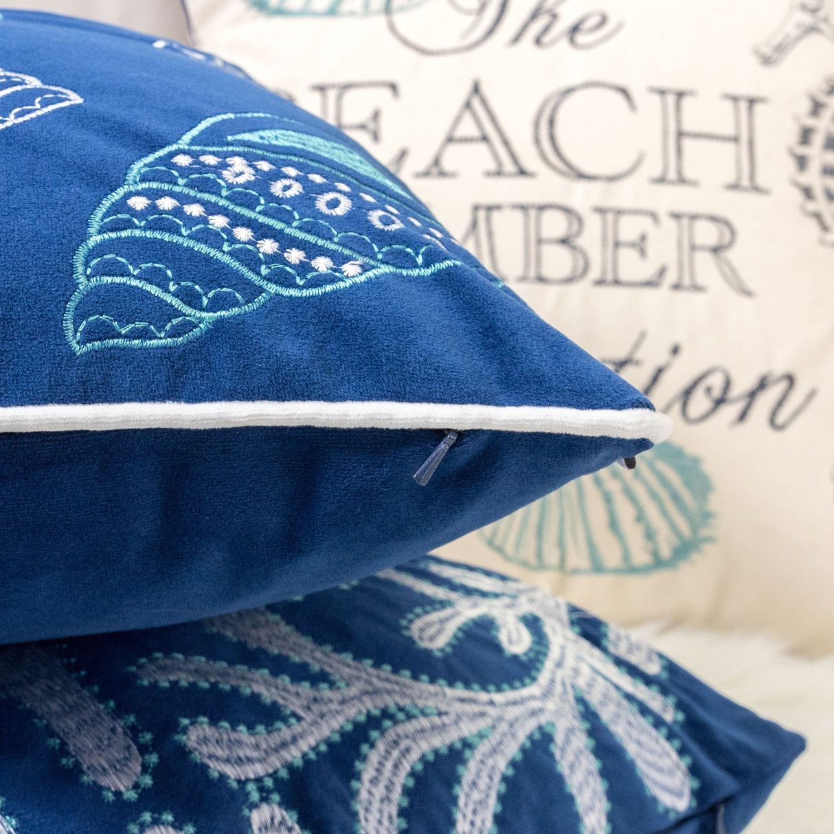Seashells Pillow Cover