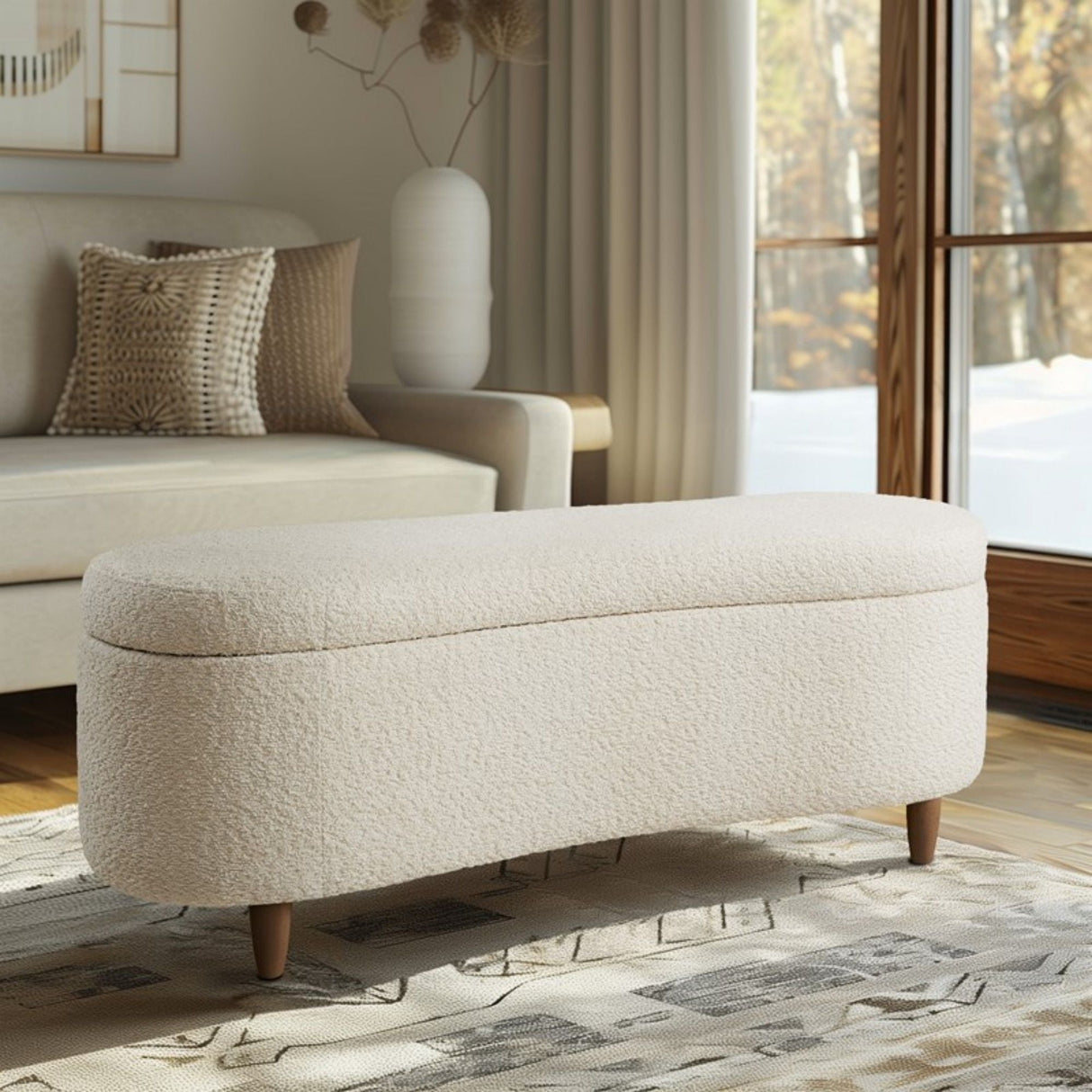 Flip Top Storage Bench