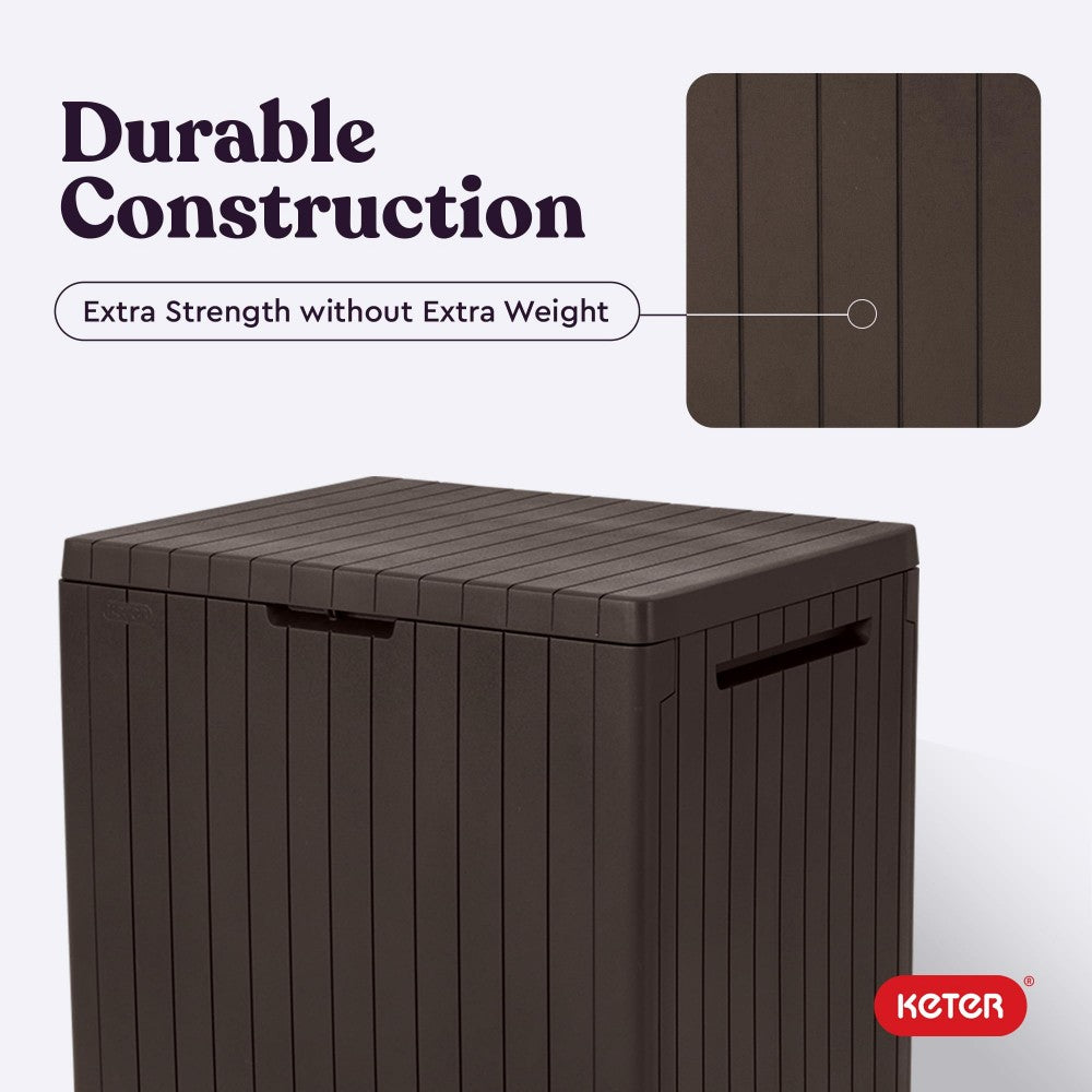 30 Gallon Resin Outdoor Storage Box