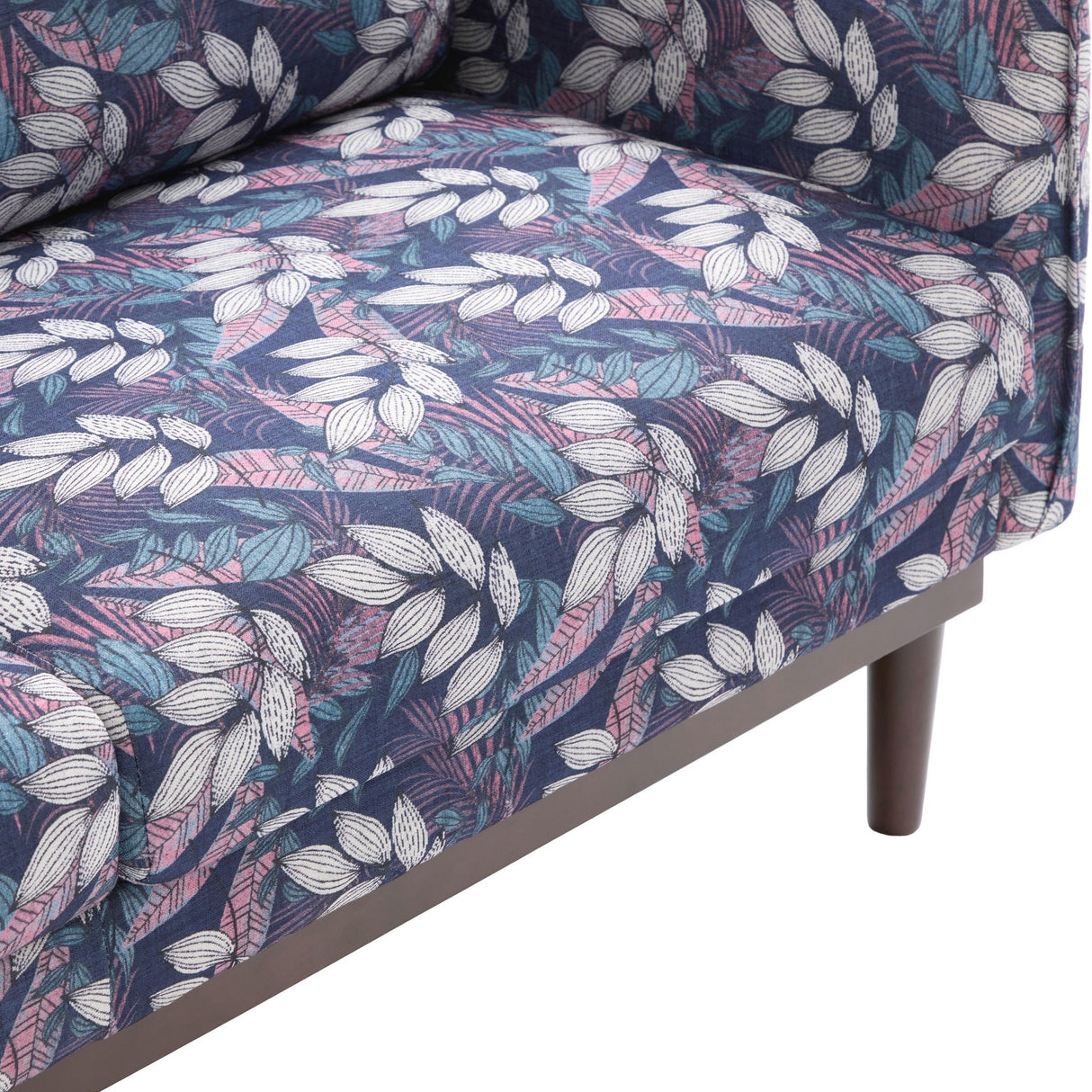 2 Seater Loveseat Sofa With Spacious Seating Area