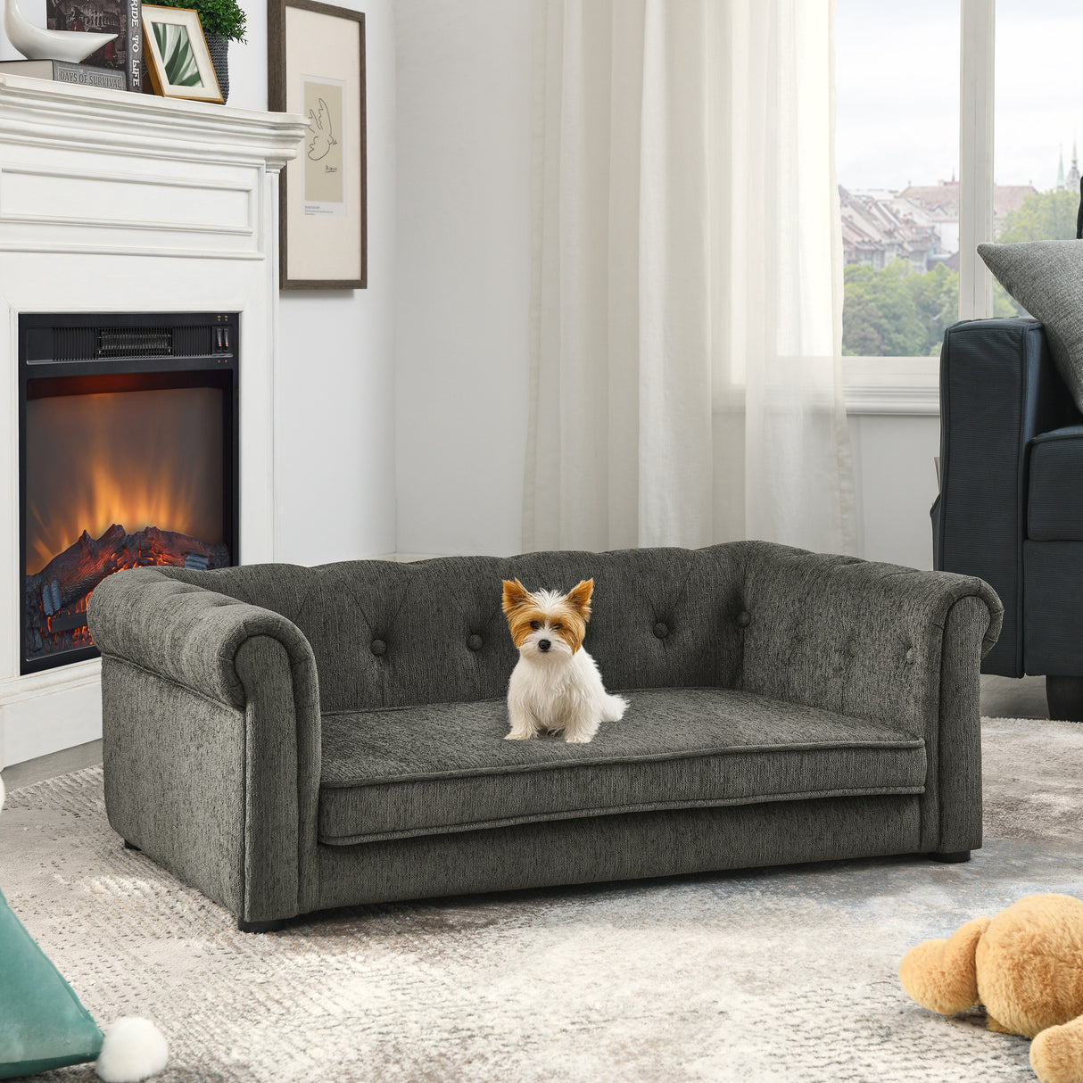 Modern-Style-Elegant-Rectangle-Pet-Bed-for-Small-and-Medium-Dogs-Pet-Bed