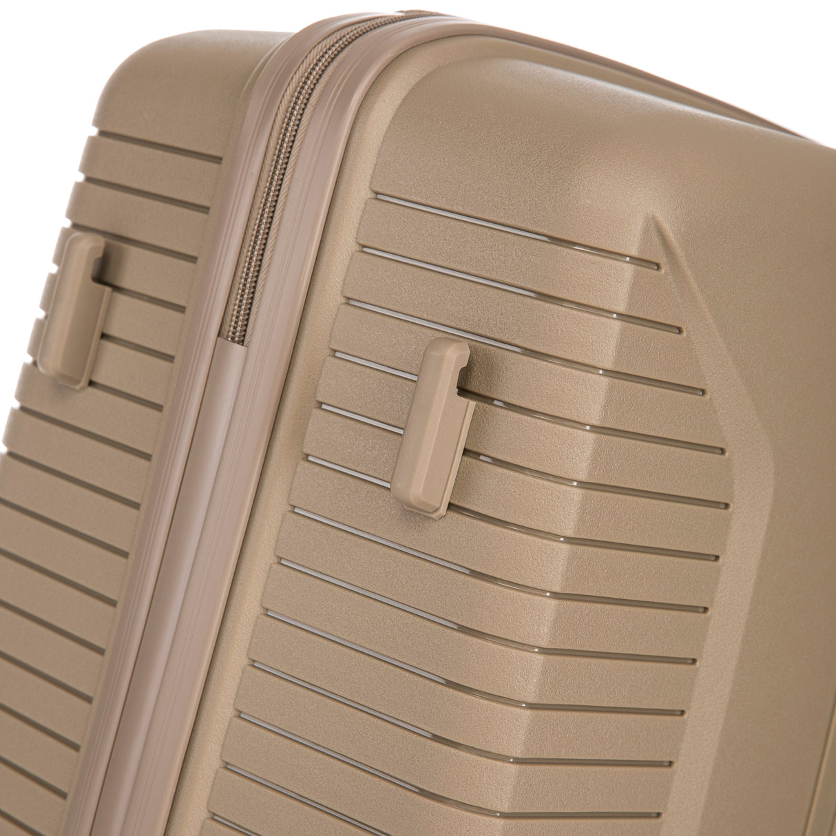 20'/24'/28' 3-Piece PP Spinner Wheel Luggage Set with Combination Lock (Champagne)