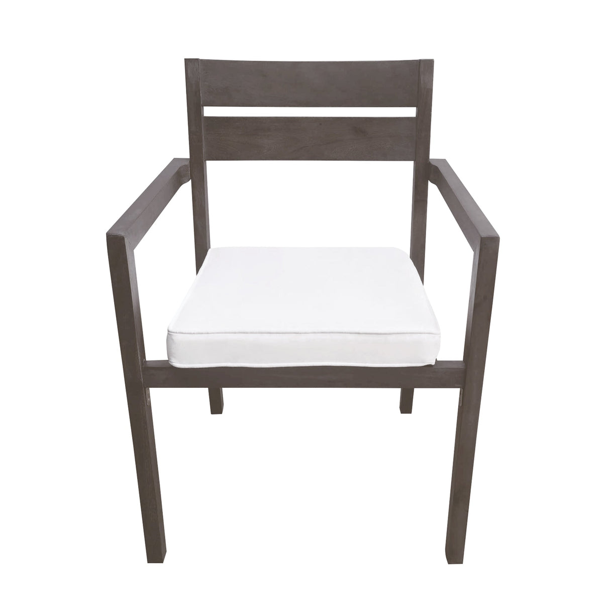 7 Pieces Acacia Wood Outdoor Dining Set with Cushions