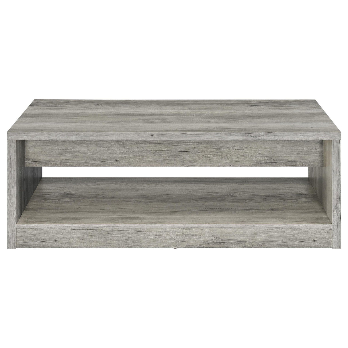 Nuberg - 2 Piece And End Table Set With Storage Drawers - Gray