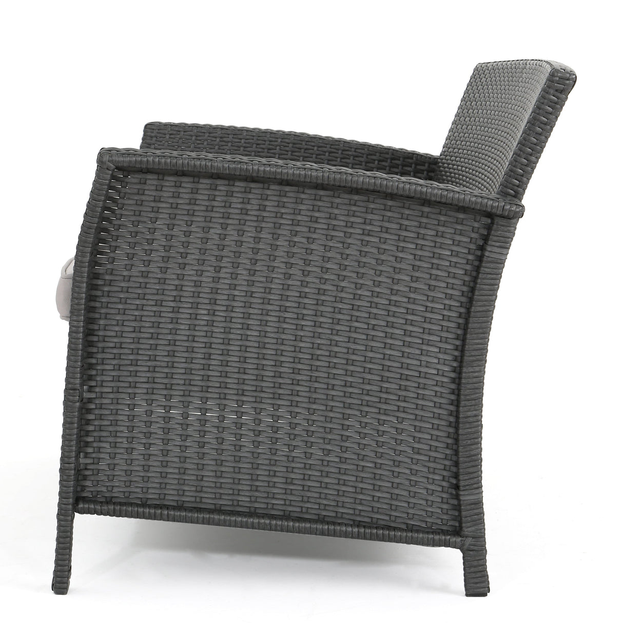 St Lucia 2-Piece PE Rattan Outdoor Loveseat by Christopher Knight Home