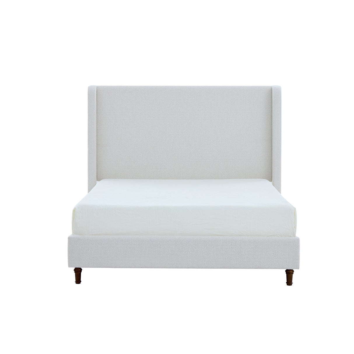 Harper Tall Headboard Upholstered Bed with Elegant Simplicity