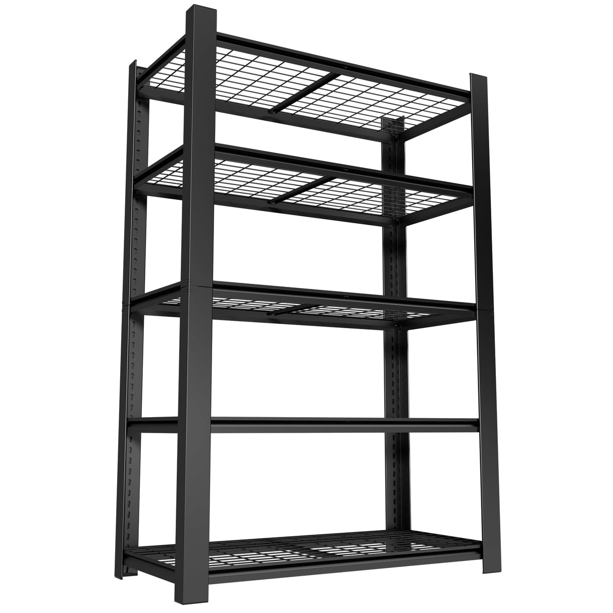 72"H 5-Tier Heavy Duty Shelving Rack