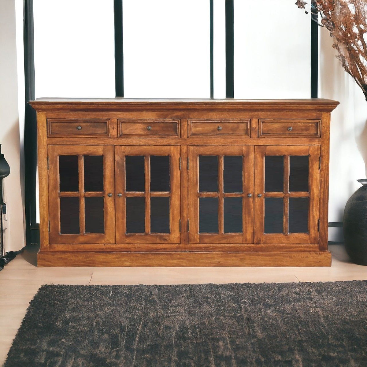 Large Glazed Sideboard