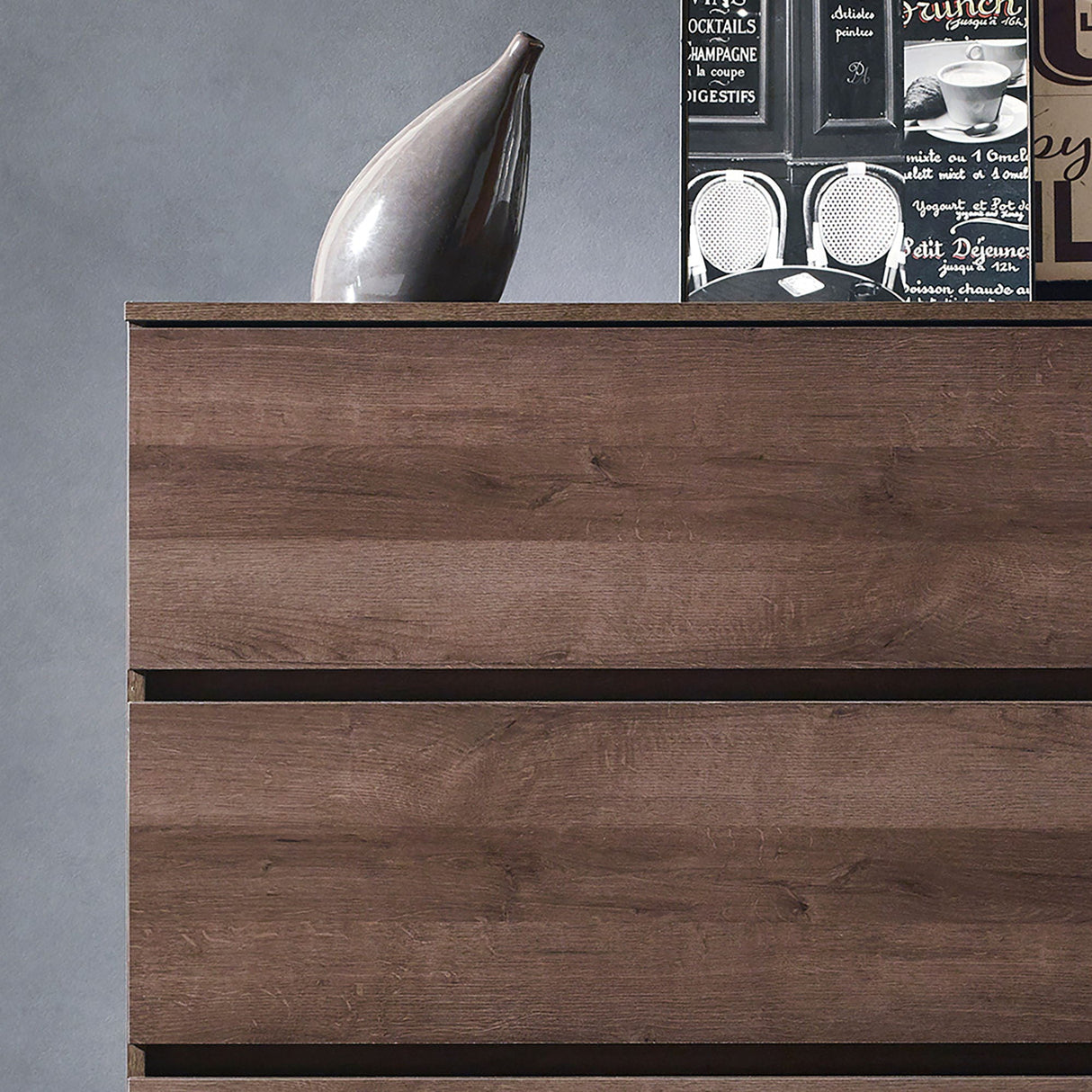 Liv - 4 Drawer Contemporary Wood Chest