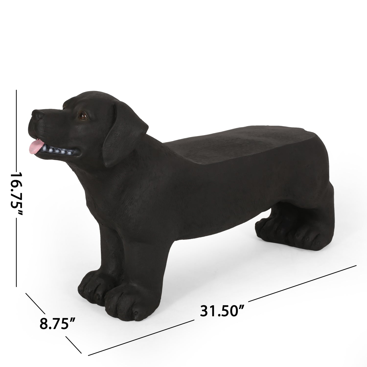 Labrador Garden Companion Bench