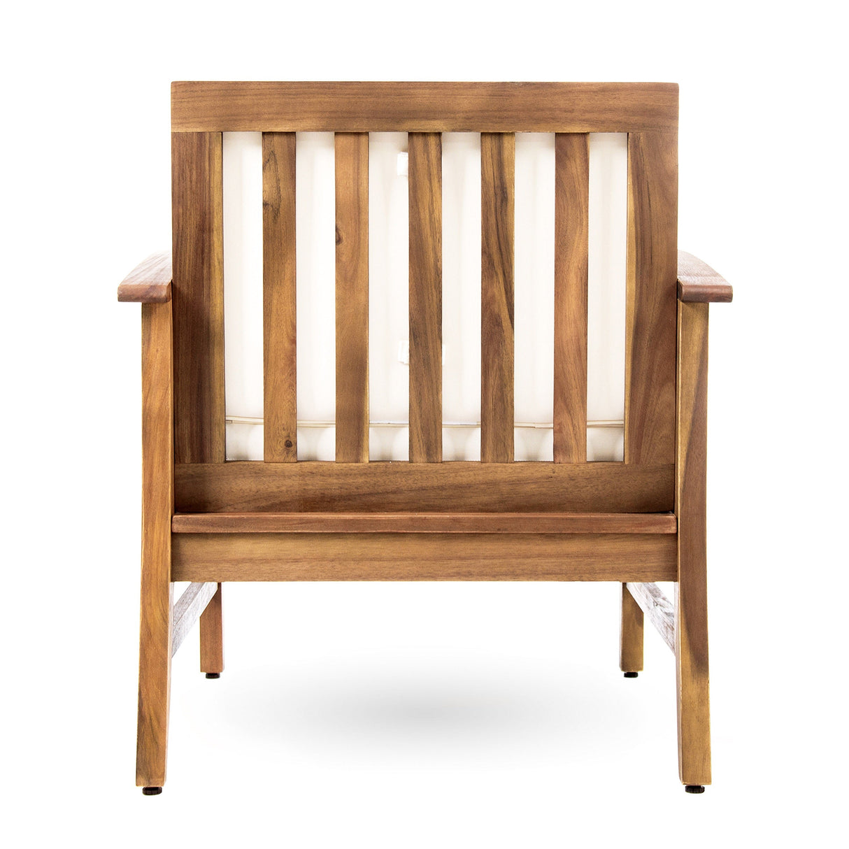 The Aurland™ Slatted Acacia Club Chair (Set of 2)