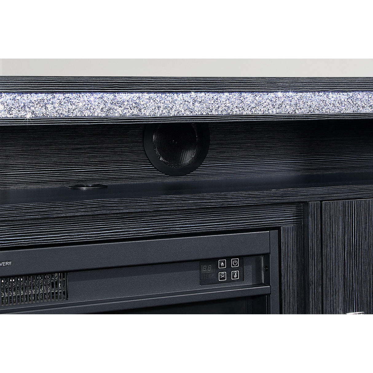 Almera - Fireplace With Adjustable Temperature And LED Options