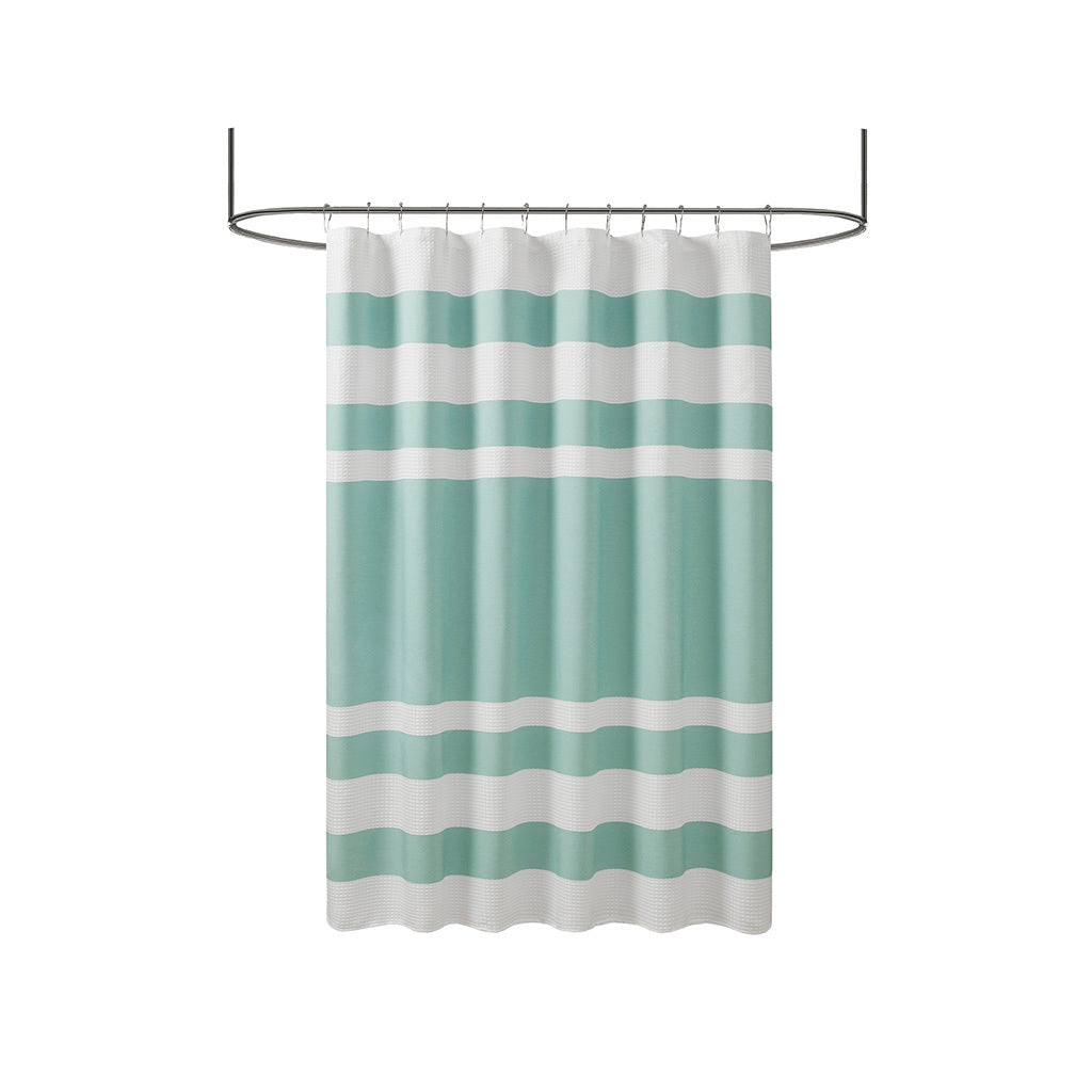 Aqua Shower Curtain with 3M Scotchgard Water Repellency - 72x72