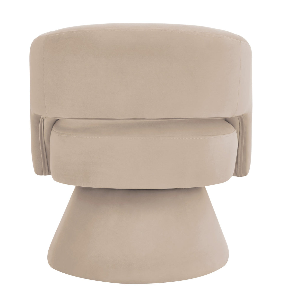 Modern Swivel Barrel Chair