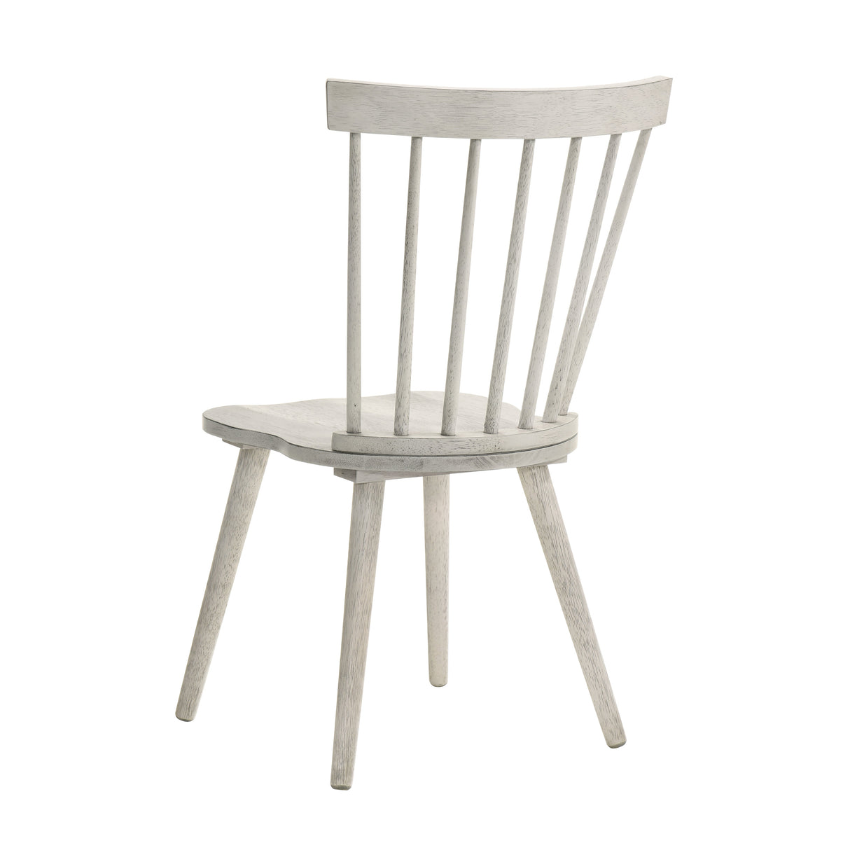 Modern Farmhouse Spindle Back Dining Chairs, Set of 2
