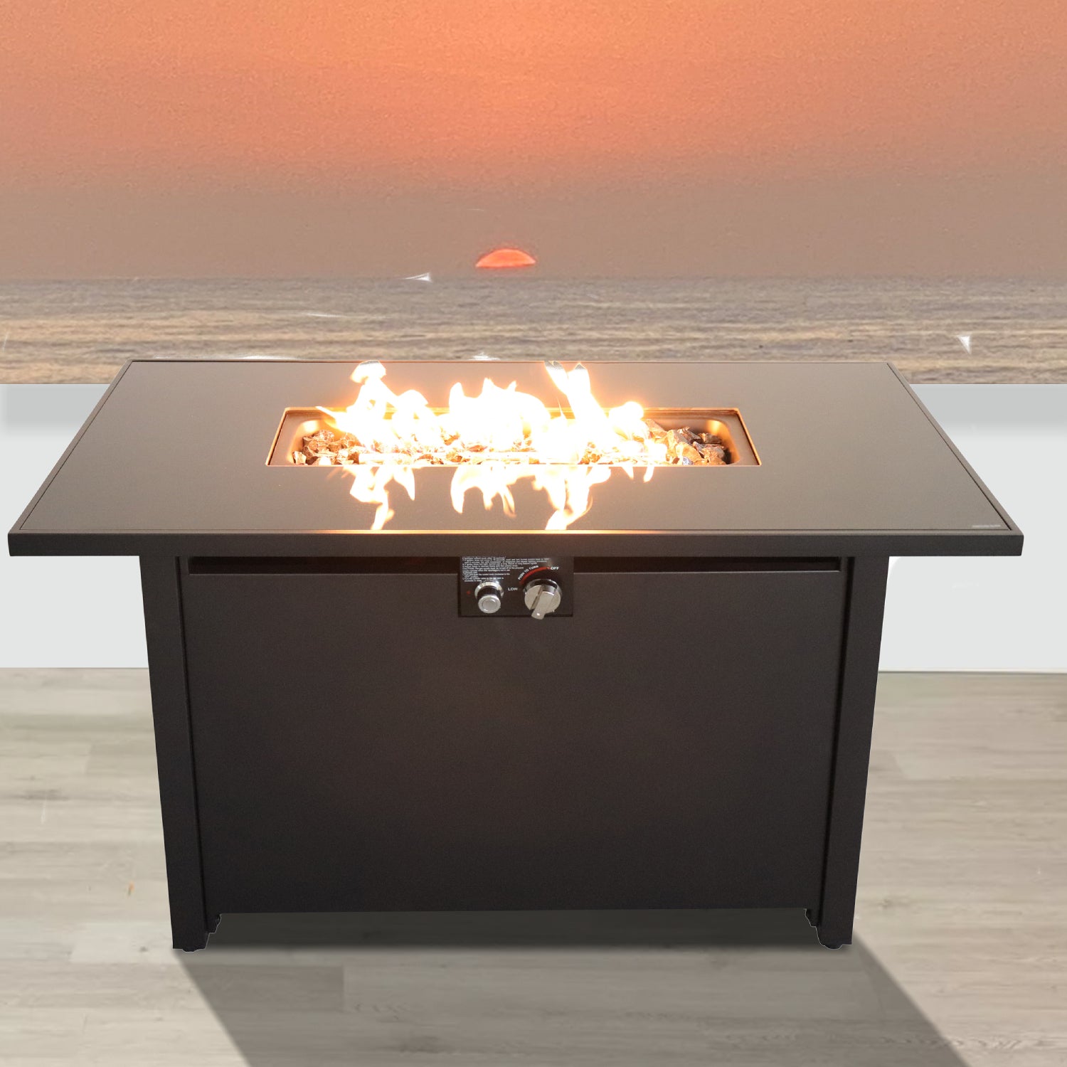 25''-H-x-42''-W-Steel-Outdoor-Fire-Pit-Table-with-Lid-Fire-Pits