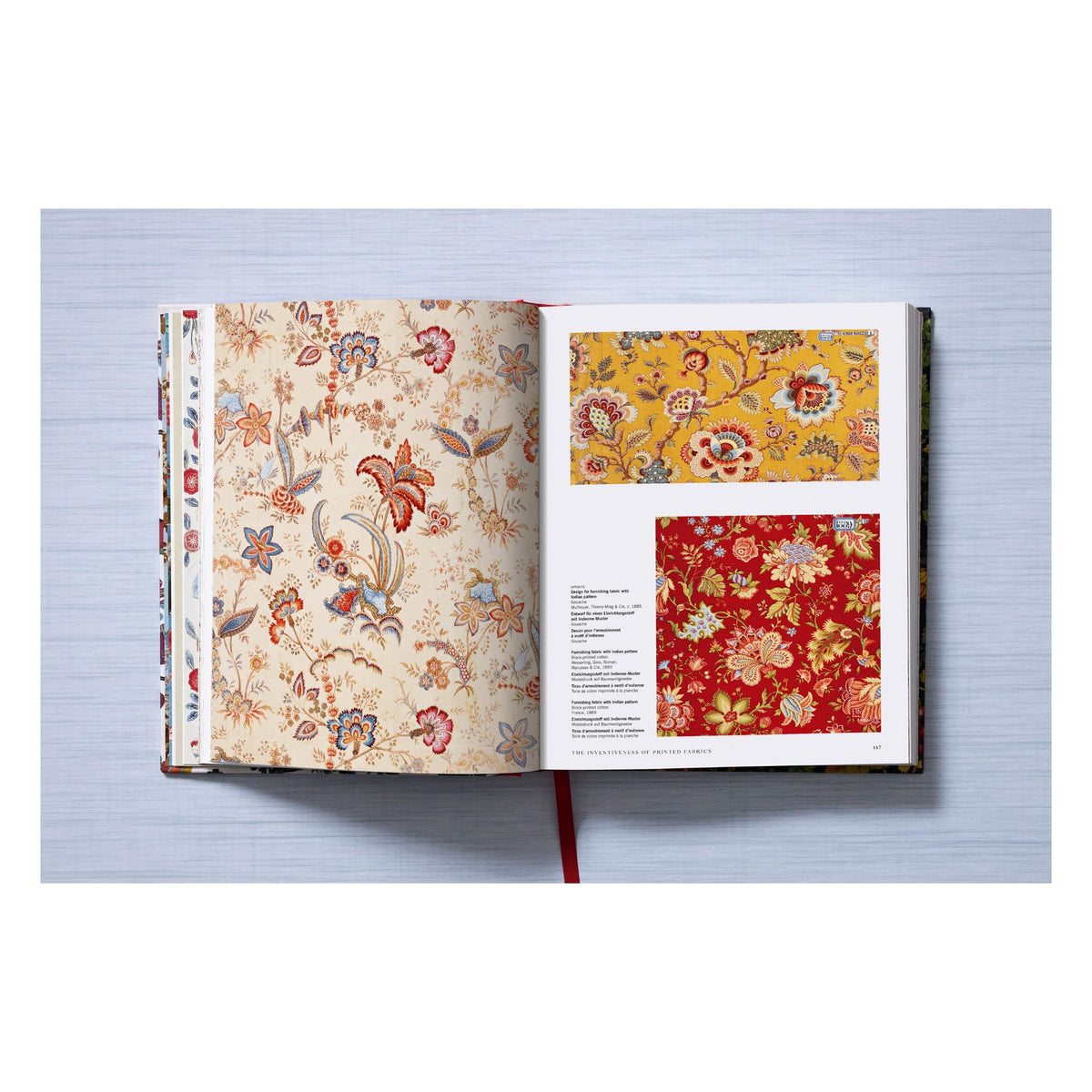 The Book of Printed Fabrics. From the 16th century until today (German, French, English)